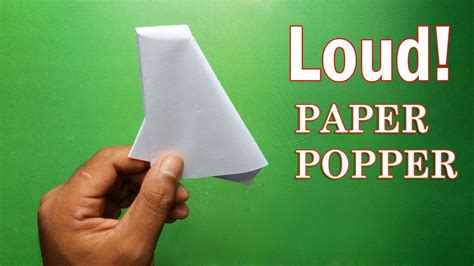 How to Make a Paper Popper: A Symphony of Folds and Sounds