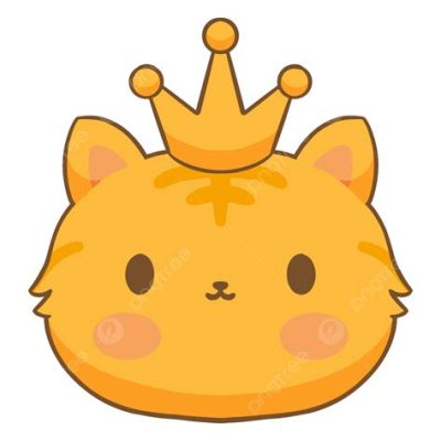 プリンセスイラスト: なぜ猫は王冠をかぶっているのか？